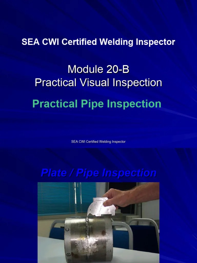 20c-practical pipe visual inspection