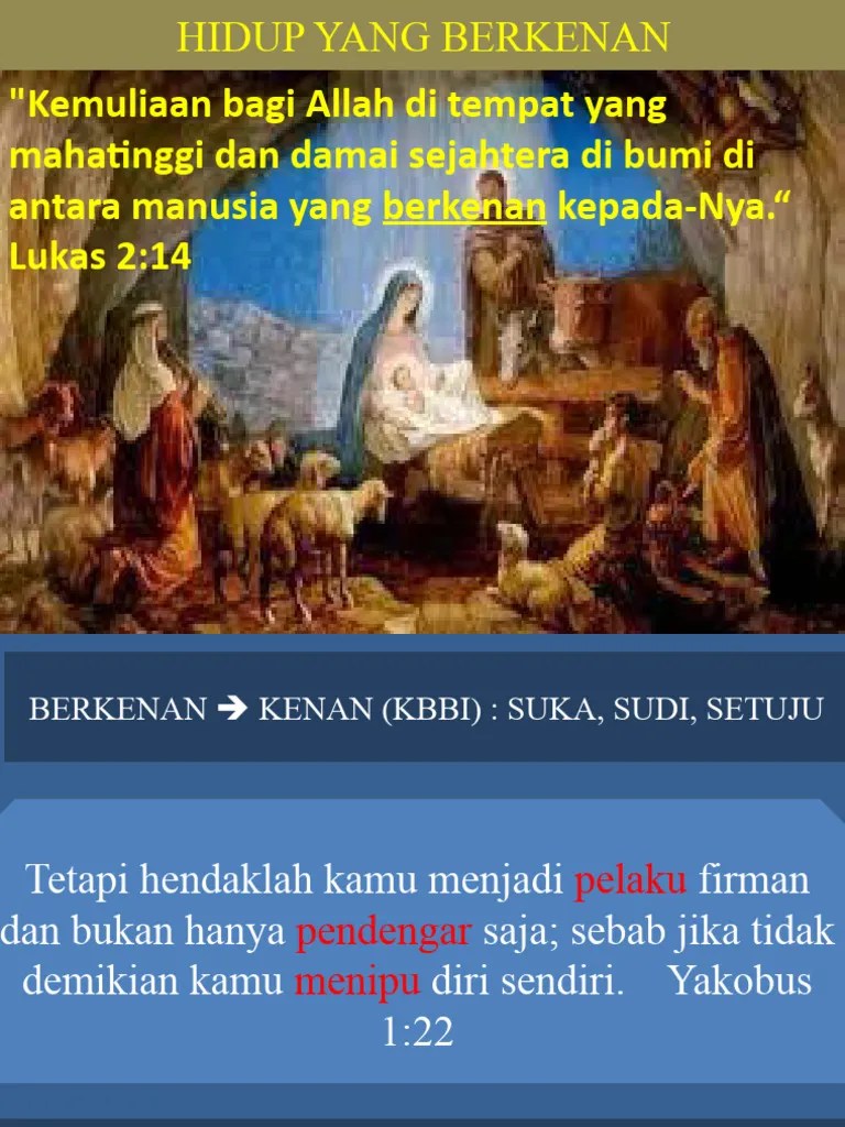 Natal Hidup Yang Berkenan | PDF
