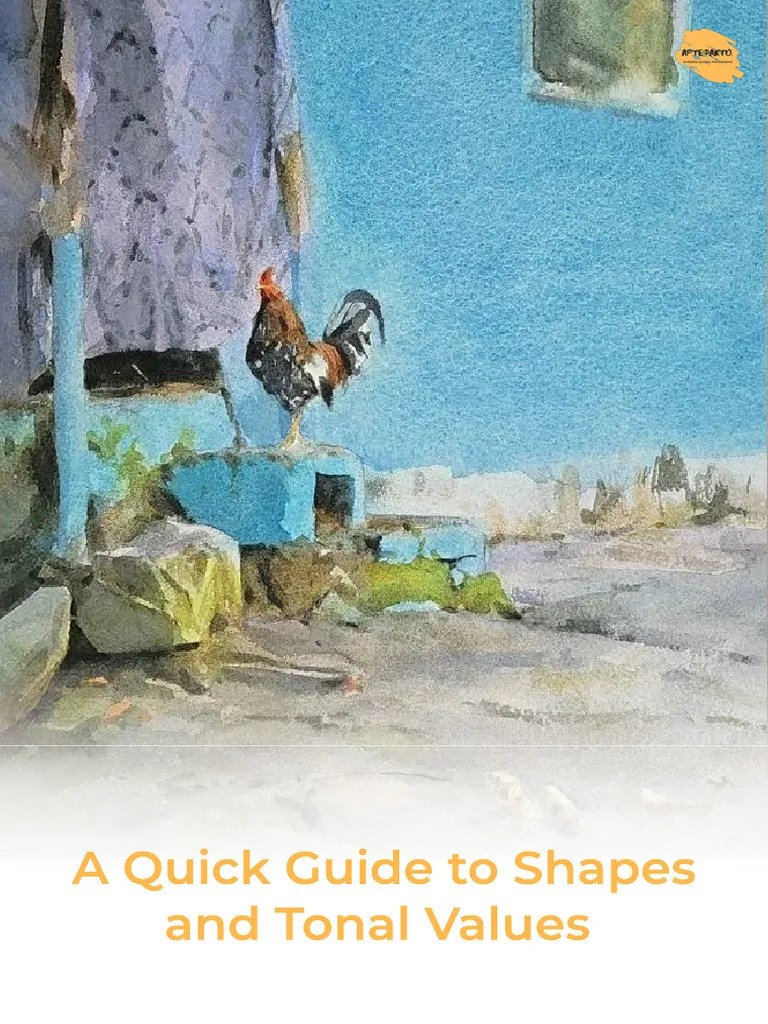 A Quick Guide To Shapes And Tonal Values | PDF | Drawing | Paintings