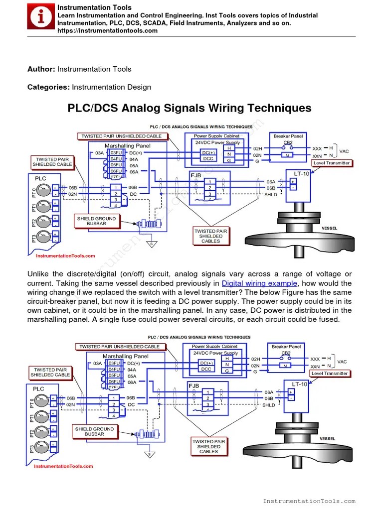 PLC Wiring | PDF | Thermocouple | Programmable Logic Controller