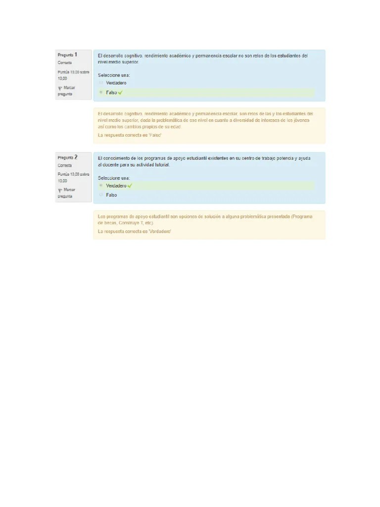 Evaluacion Del Modulo 1 | PDF