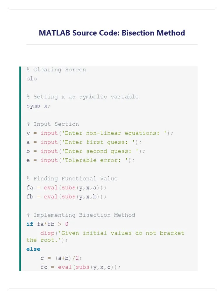 MATLAB Source Code 2 | PDF | Algorithms And Data Structures | Computer ...