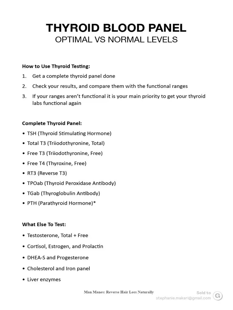 Thyroid Testing | PDF | Hypothyroidism | Thyroid Stimulating Hormone