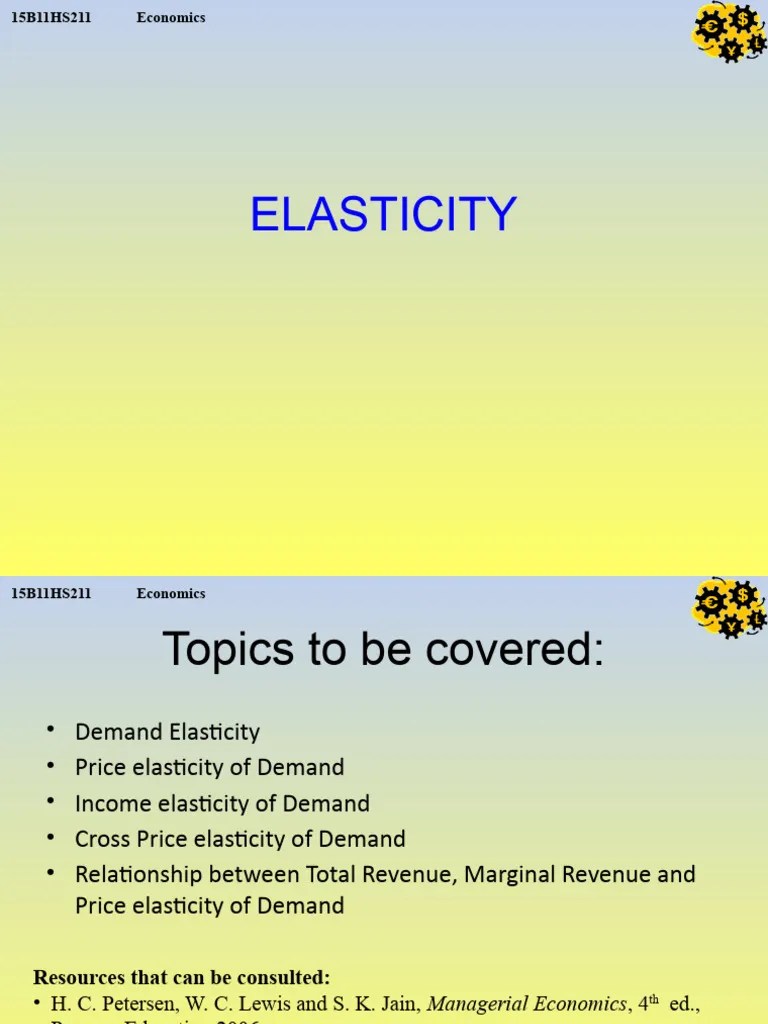 4.Elasticity | PDF | Demand | Elasticity (Economics)
