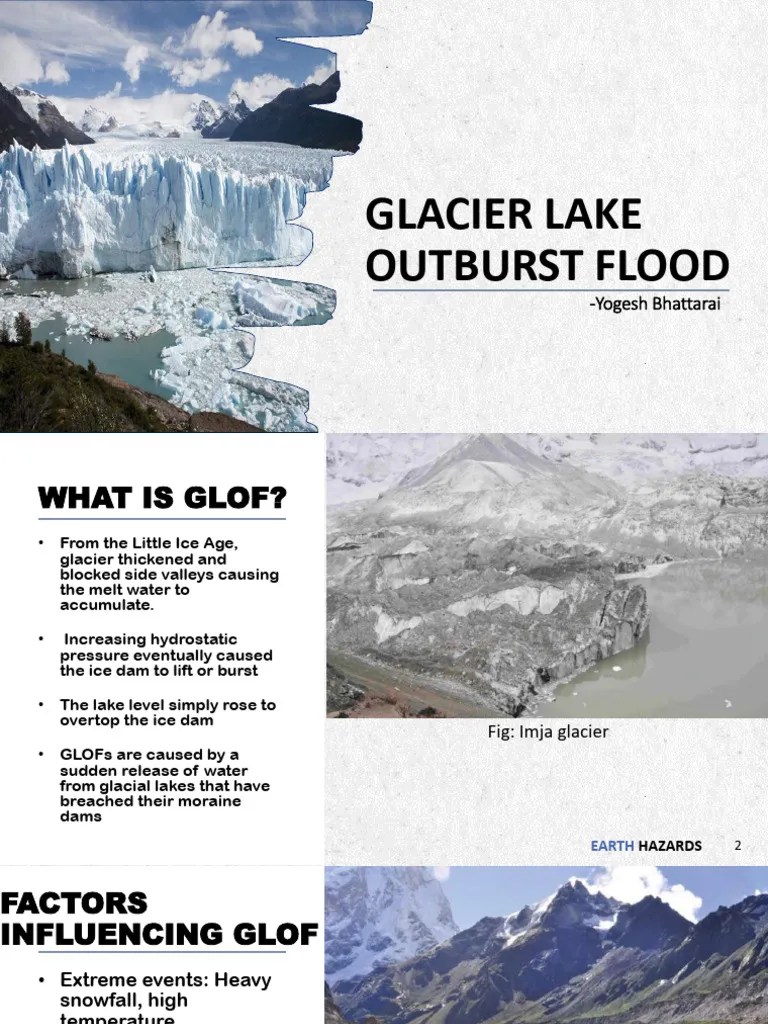 Glacier Lake Outburst Flood | PDF | Flood | Glacier