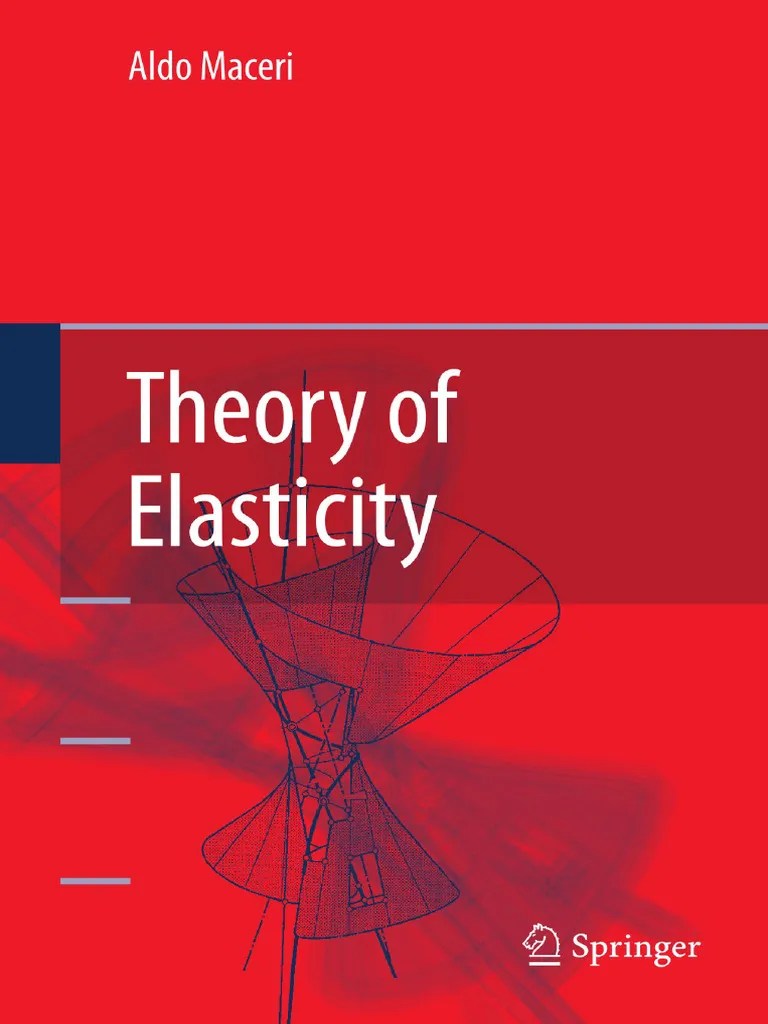 Theory Of Elasticity | PDF | Stress (Mechanics) | Elasticity (Physics)