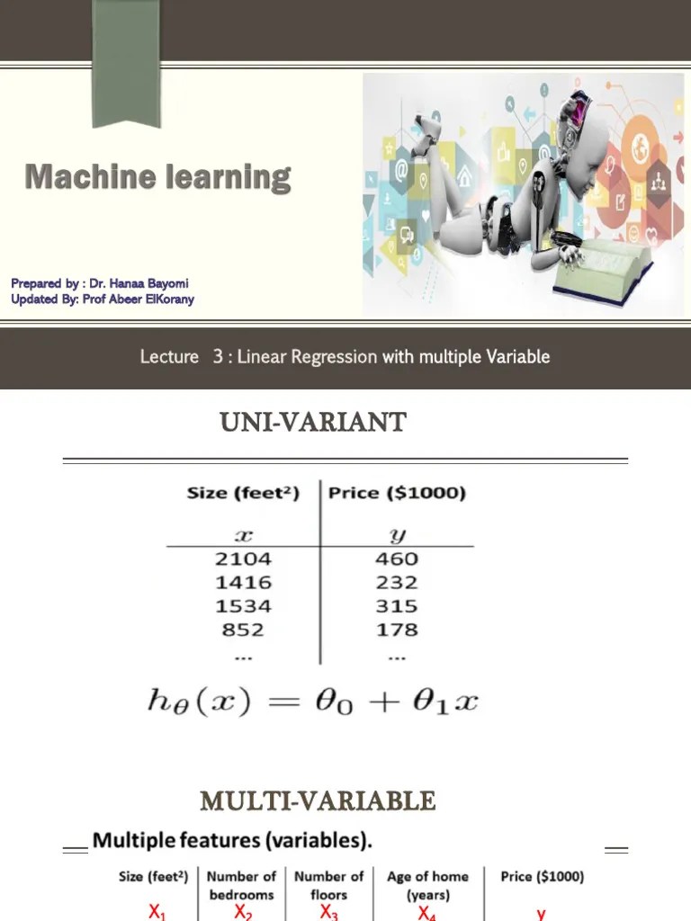 Lecture 3-Linear-Regression-Part2 | PDF | Machine Learning | Cross ...