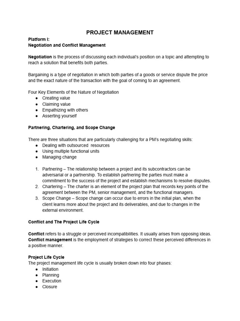 Project Management Group 2 | PDF | Organizational Structure | Project ...