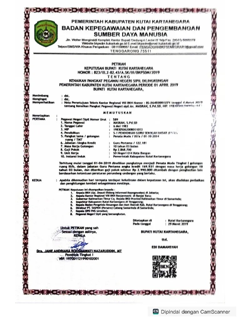 Sk Pangkat Iiib Pdf