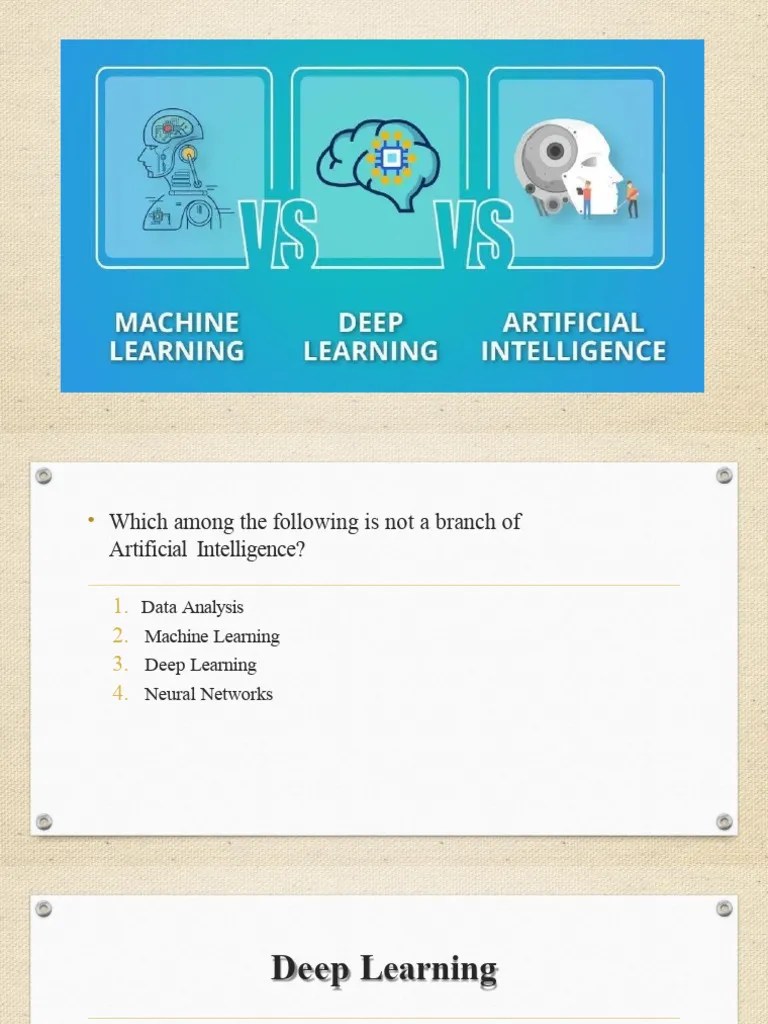 AI Vs ML Vs DL | PDF