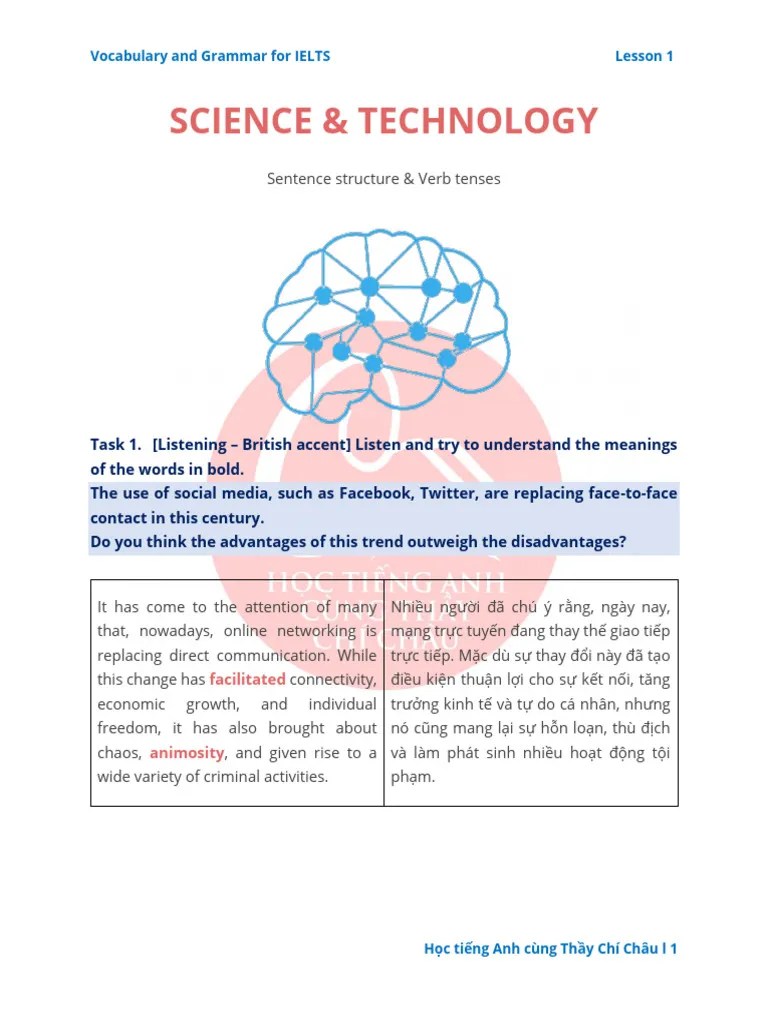 LESSON 1 - Students' | PDF