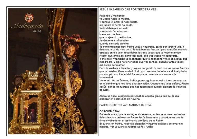 Oración A Nuestro Padre Jesús | PDF