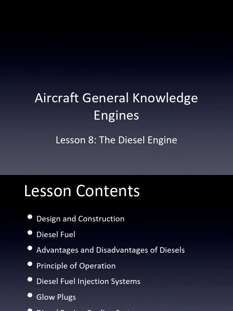 Engines 8 Diesel Engine PDF | PDF | Diesel Engine | Fuel Injection