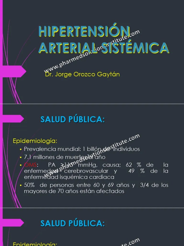 1 MI-Hipertension Primaria, Secundaria2 | PDF