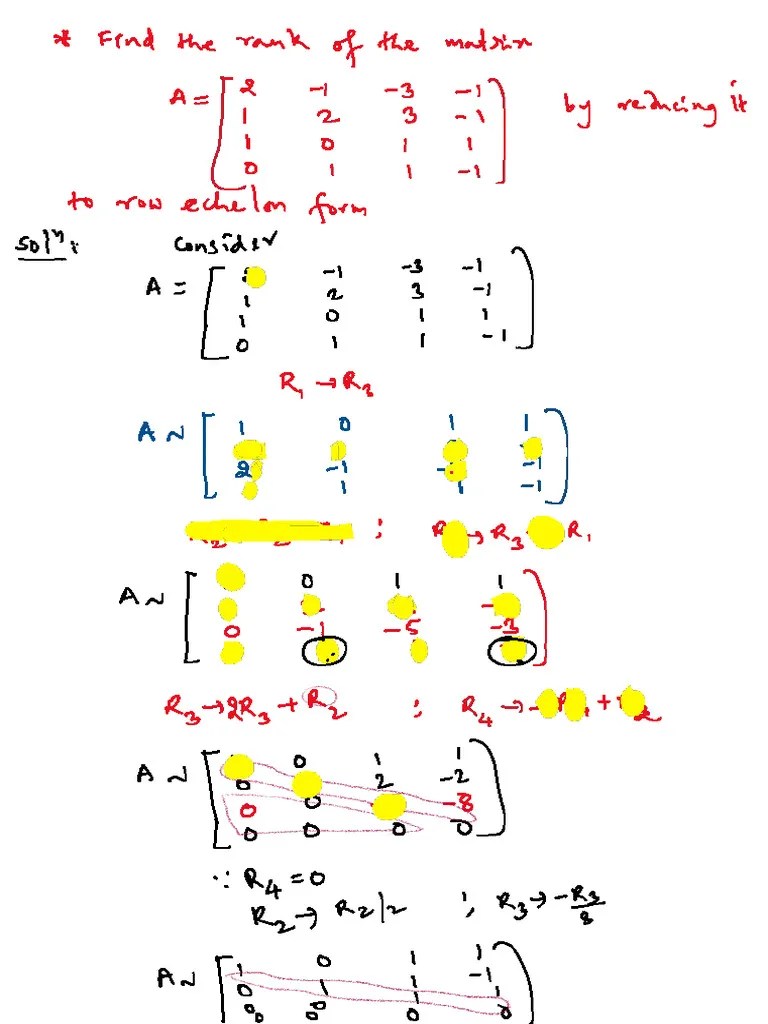 Linear Algebra | PDF