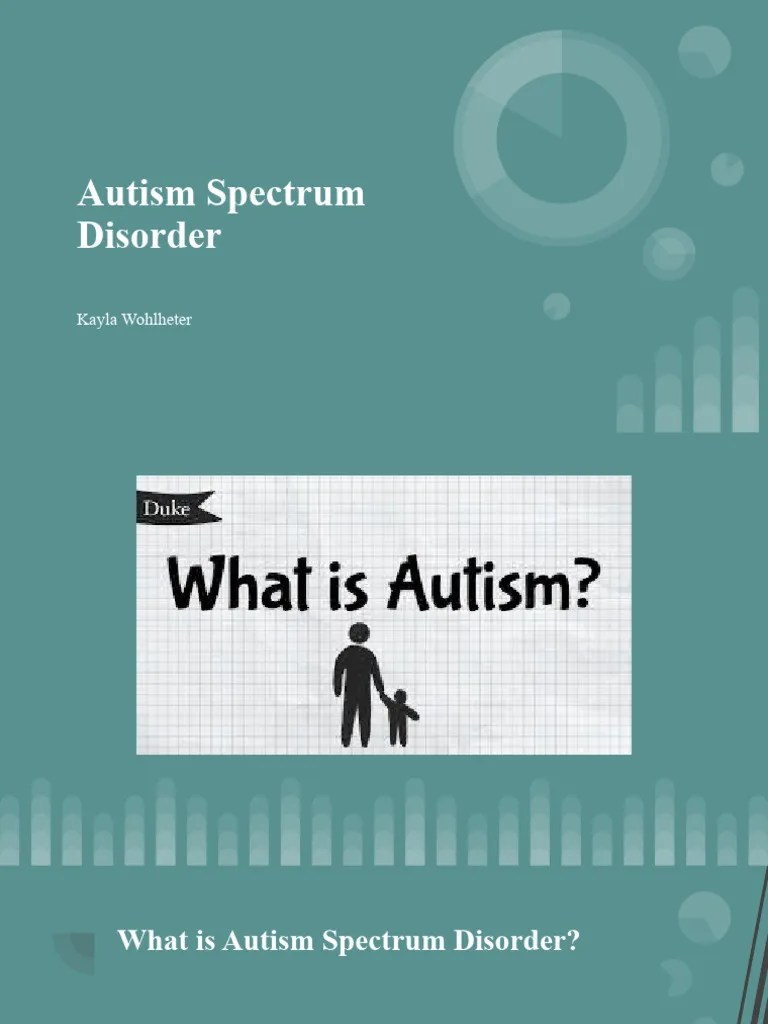 Autism Spectrum Disorder | PDF