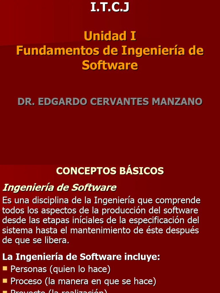 1.1 Fundamentos De Ingenieria De Software | PDF | Software | Ingeniería De Software