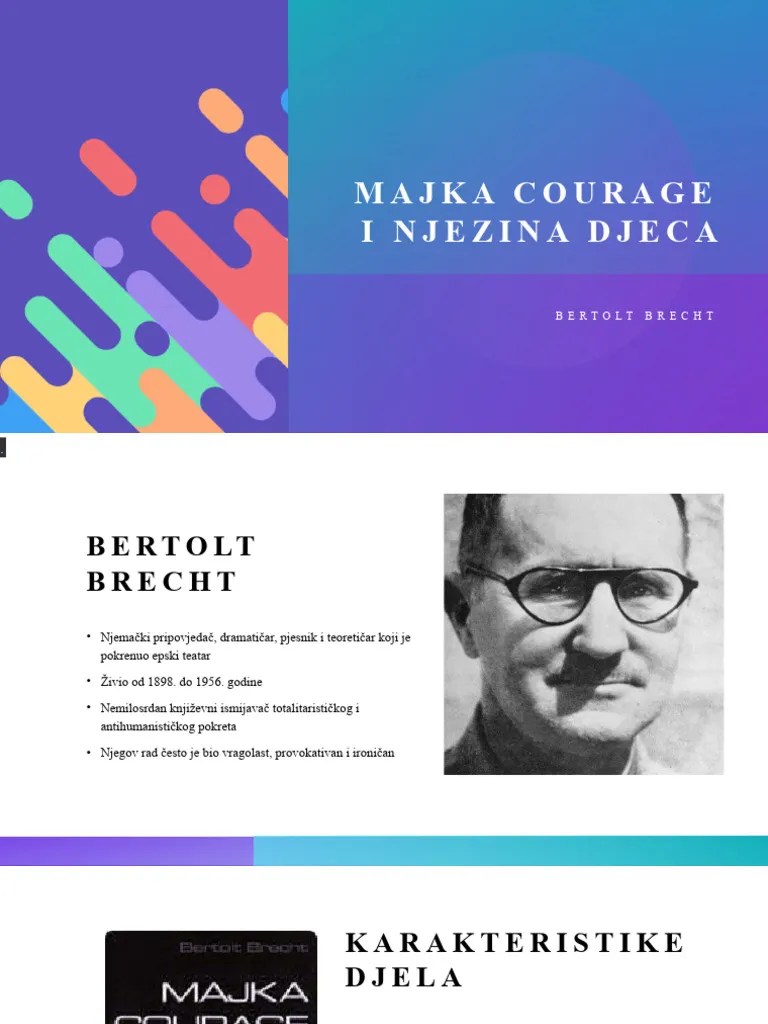 Majka Courage I Njezina Djeca | PDF