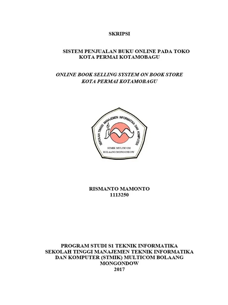 Sistem Penjualan Buku Online Dengan PHP | PDF