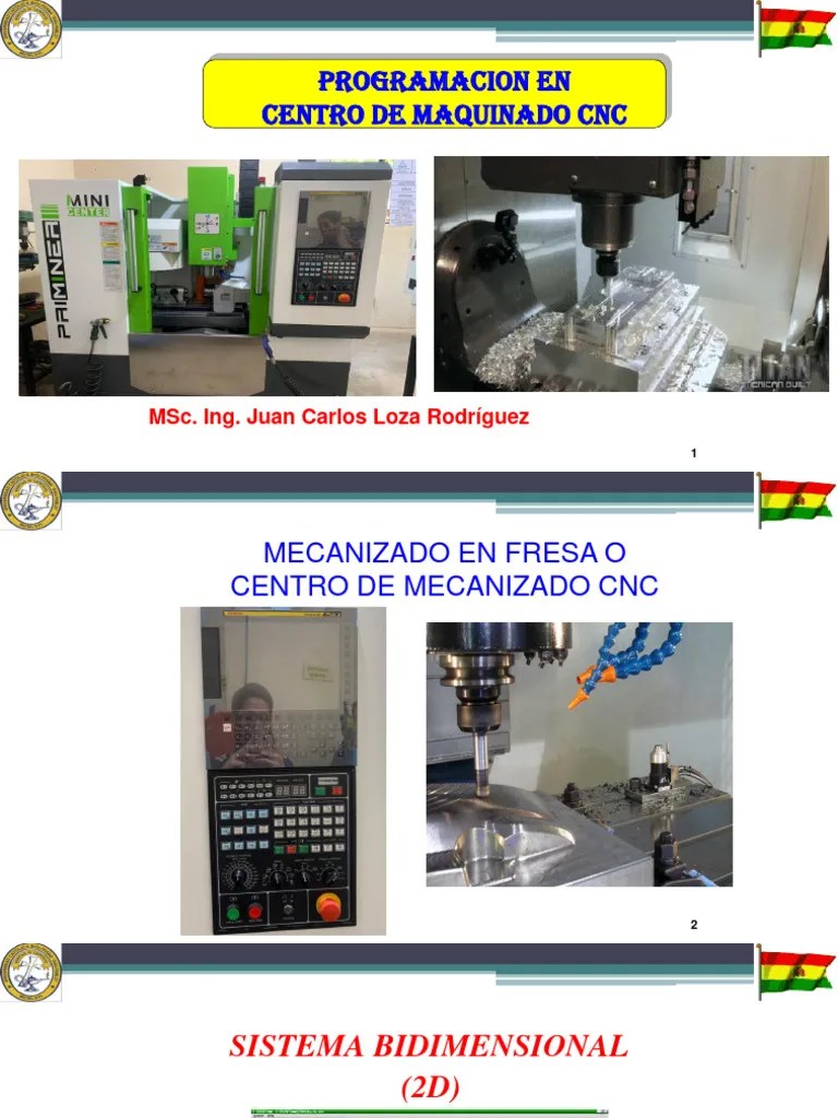 Tema 3.3 Programacion CNC Para Fresadora | PDF | Tecnología E Ingeniería