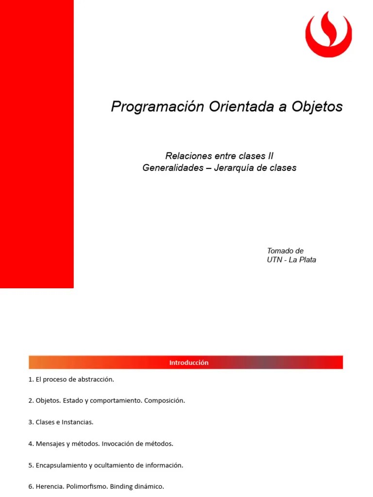 POO - Clases Y Objetos II | PDF | Objeto (informática) | Herencia ...