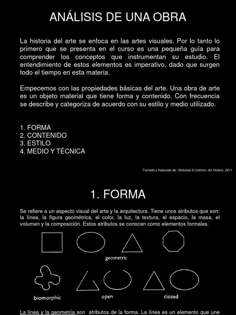 Análisis De Una Pintura | PDF