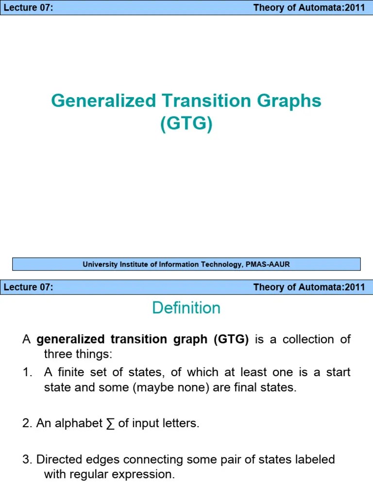 Lecture 7 | PDF | Models Of Computation | Theory Of Computation