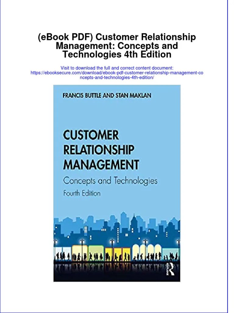CRM Concepts & Technologies Guide | PDF