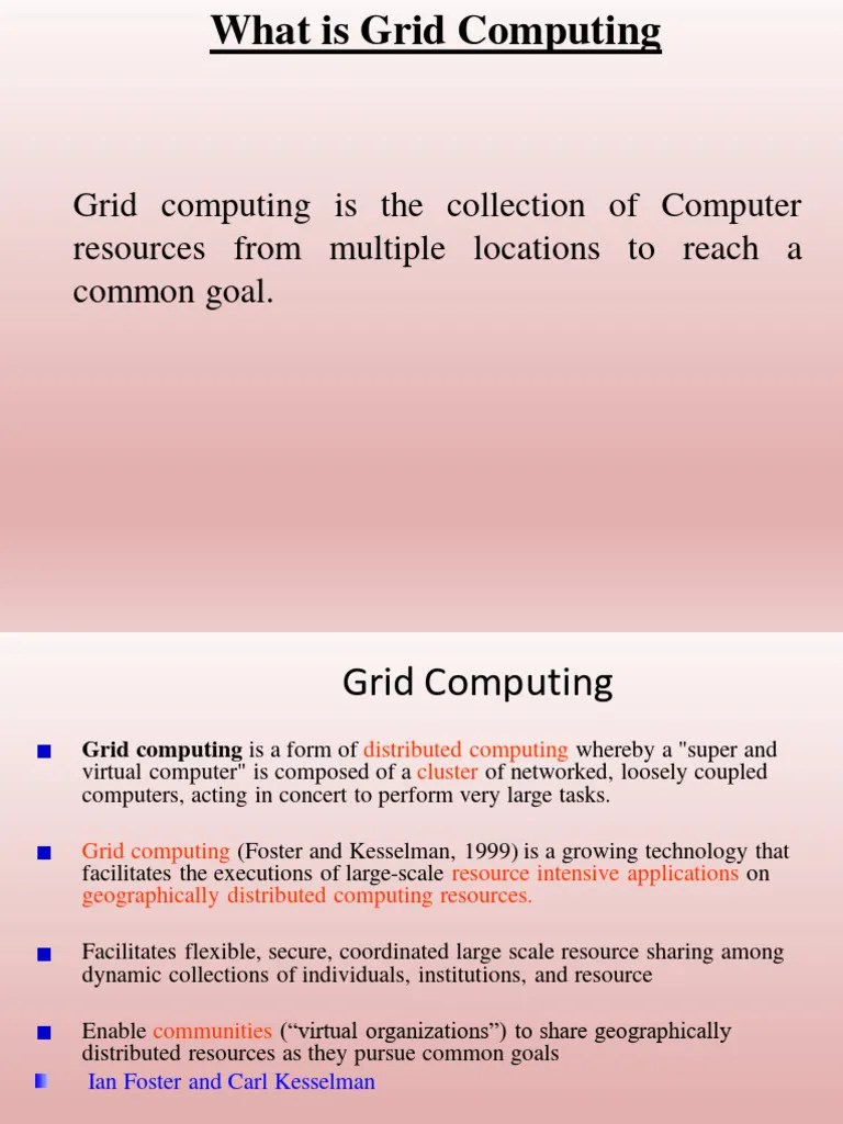 Grid Computing2 | PDF | Grid Computing | Cloud Computing