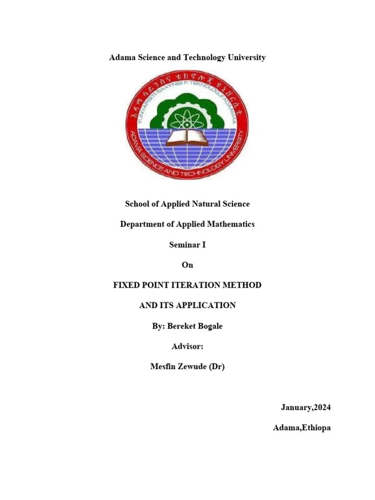 Fixed Iteration Method | PDF | Equations | Numerical Analysis