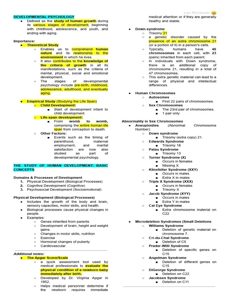 Developmental Psych | PDF