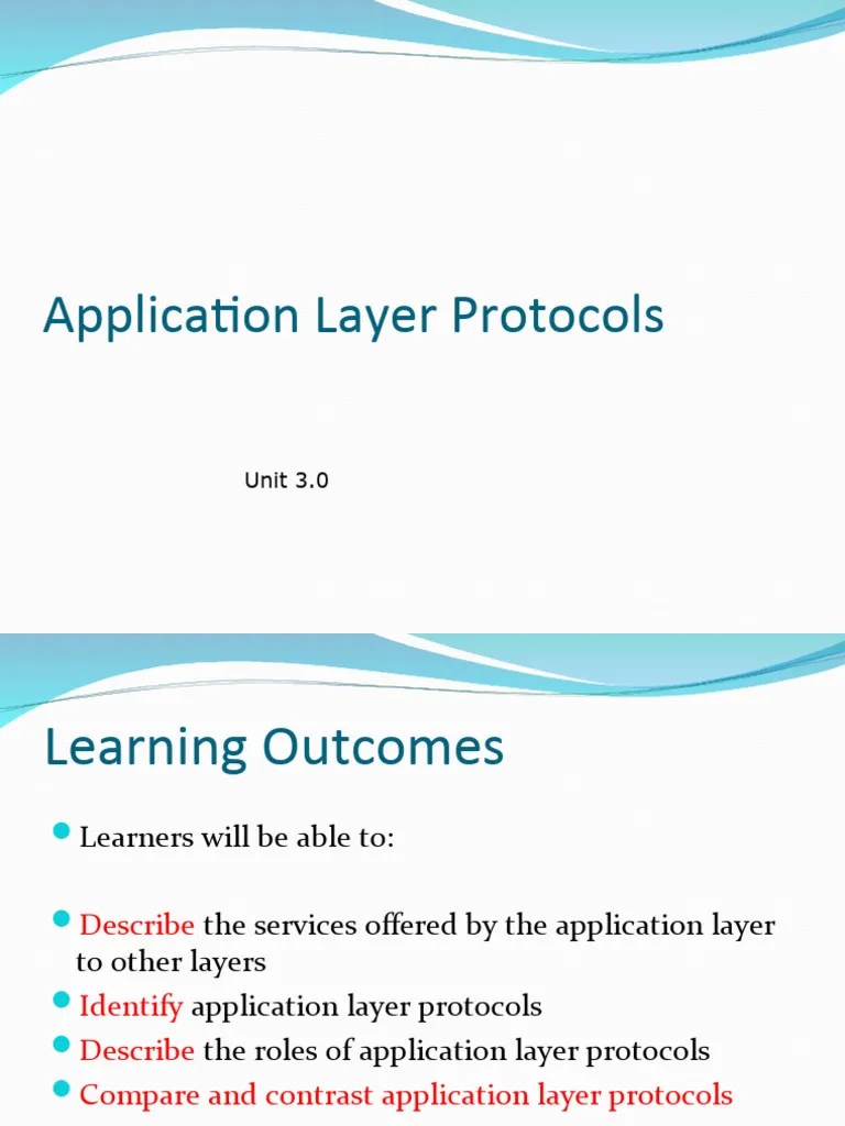 Application Layer Protocols | PDF | File Transfer Protocol | Ip Address