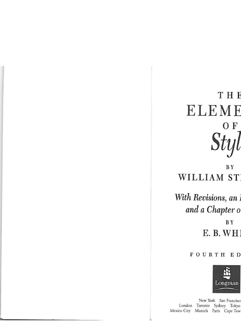 Elements Of Style | PDF