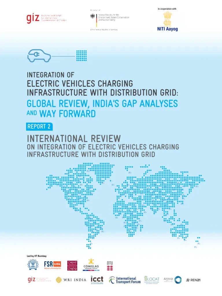 Review Integration Electric Vehicles Charging Infrastructure With