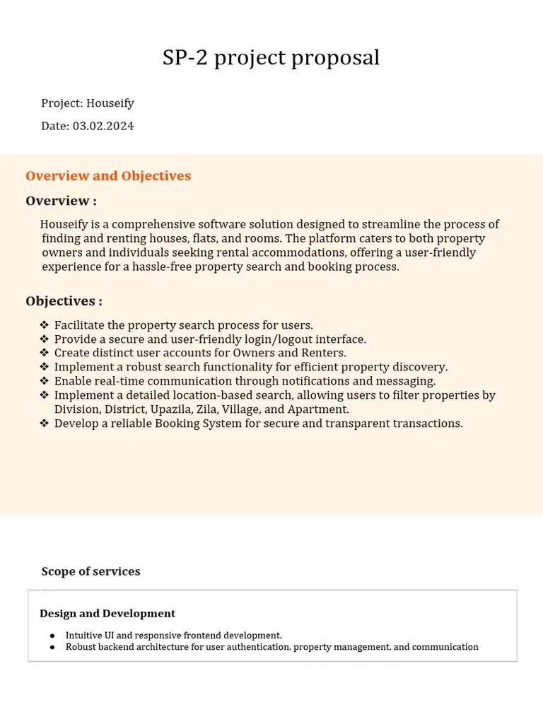 Software Project Proposal | PDF | Usability | Communication
