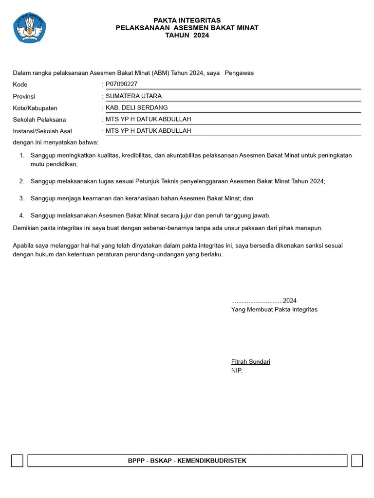 Asesmen Bakat Minat Tahun 2024 4 Pdf