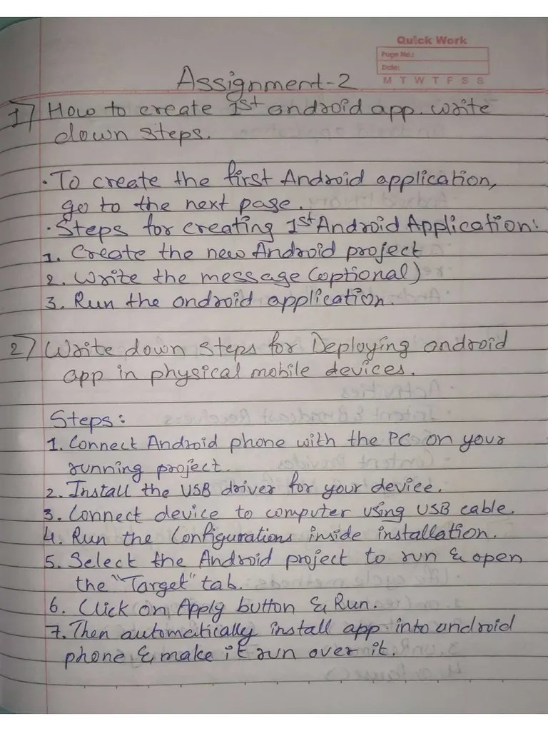 Android Assignment 2 | PDF | Computer Engineering | Digital Technology