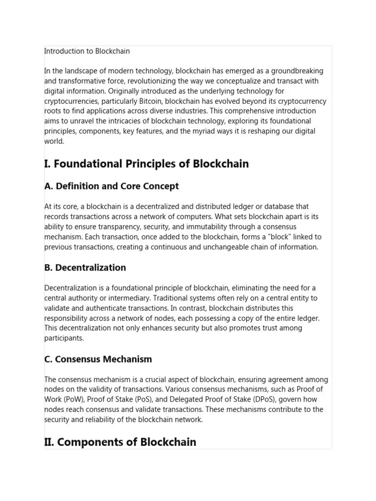 Blockchain Technology Overview | PDF | Cryptocurrency | Computing