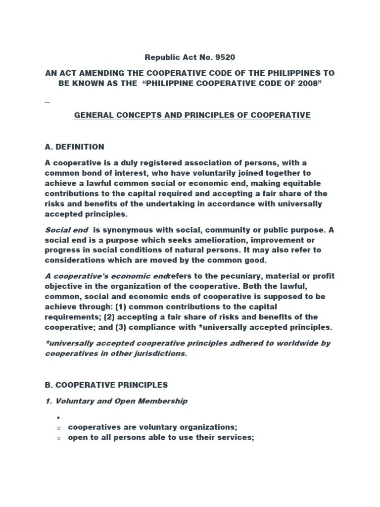 Cooperative | PDF | Cooperative | Economies Of Scale