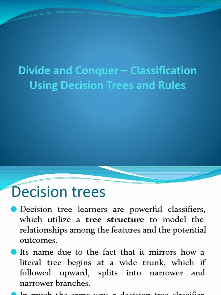 Module III - Classification Decision Tree | PDF | Machine Learning ...