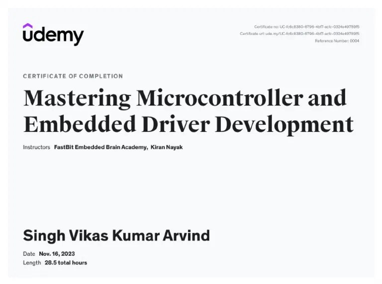 UC-Mastering Microcontroller And Embedded Driver Development | PDF
