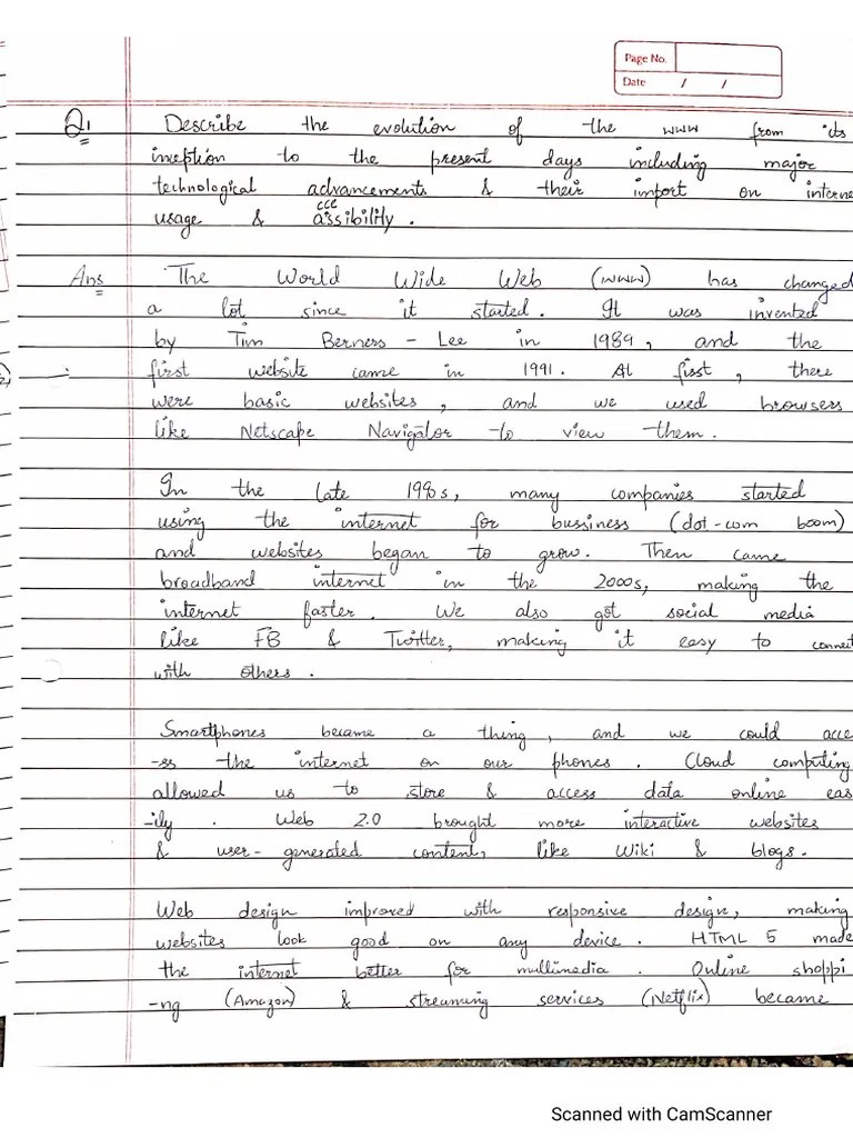 Computer - Winter Assignment | PDF