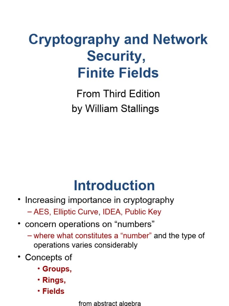 4.finite Fields, Modular And Polynomial | PDF | Field (Mathematics ...