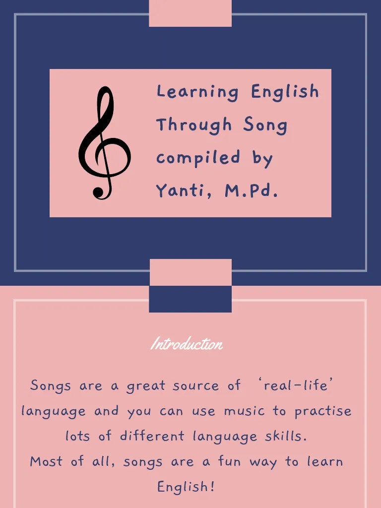 Learning English Through Song - 20240205 - 193503 - 0000 | Download Free PDF | Song Structure
