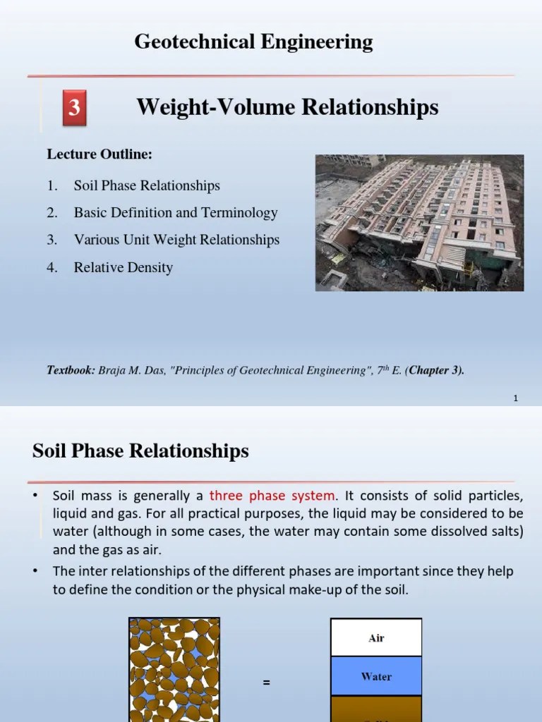Geotech 3 Soil Properties | Download Free PDF | Density | Physical ...