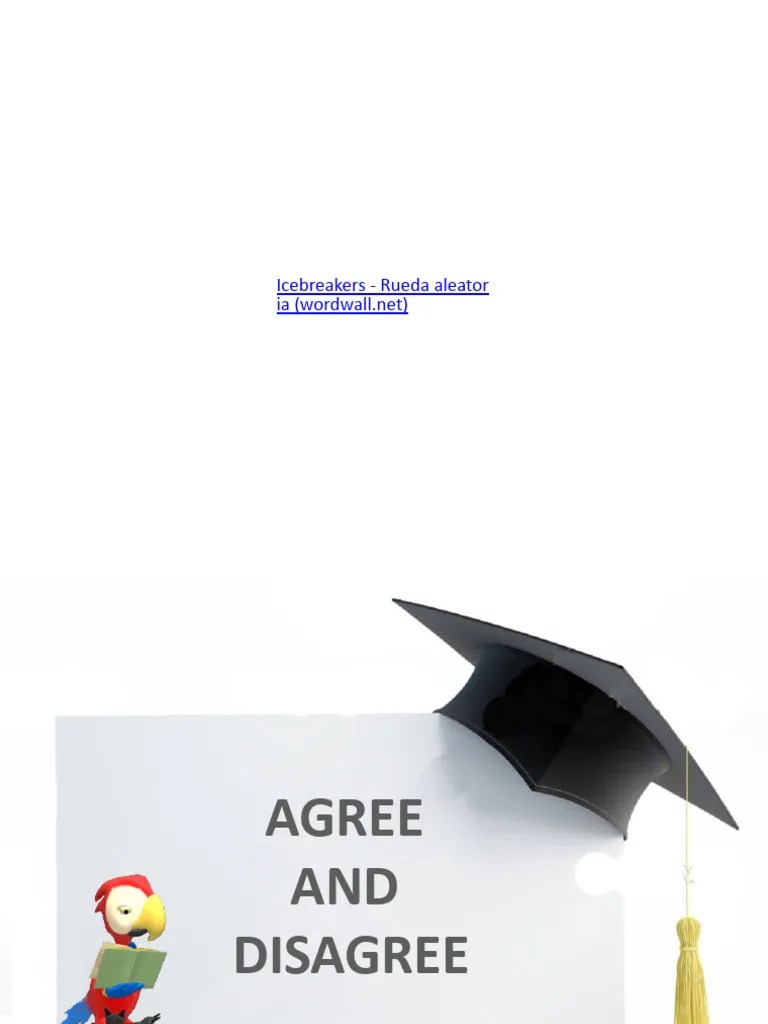 Agree-And-Disagree-Activities-Promoting-Classroom-Dynamics-Group-Form - 36446 1 | PDF