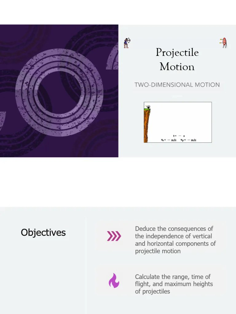 Lesson 5 - Projectile Motion | Download Free PDF | Projectiles | Physics