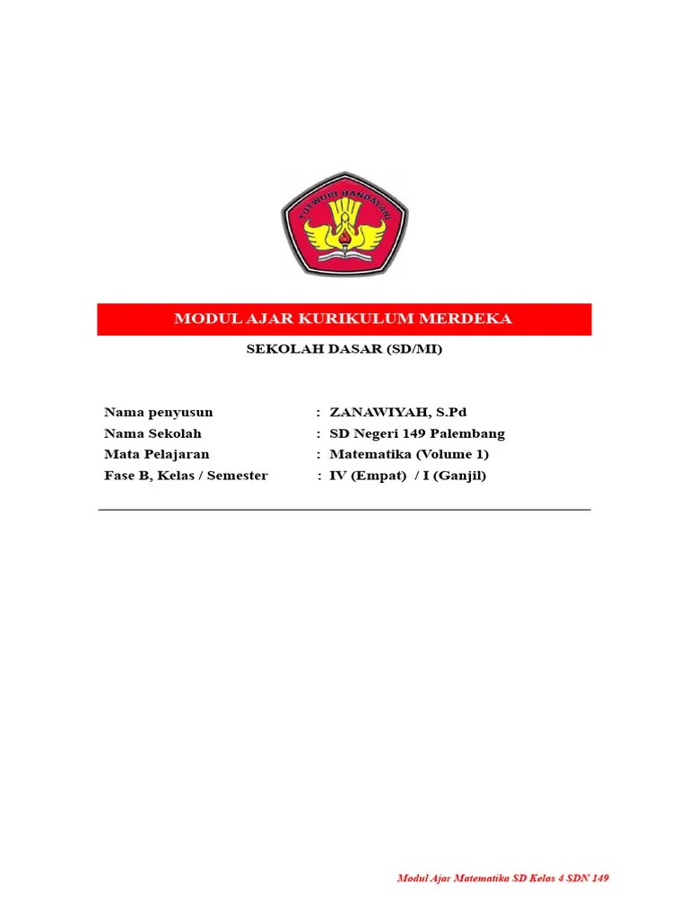 Mtk Bilangan Cacah 10 000 Pdf Karier Perkembangan Seni