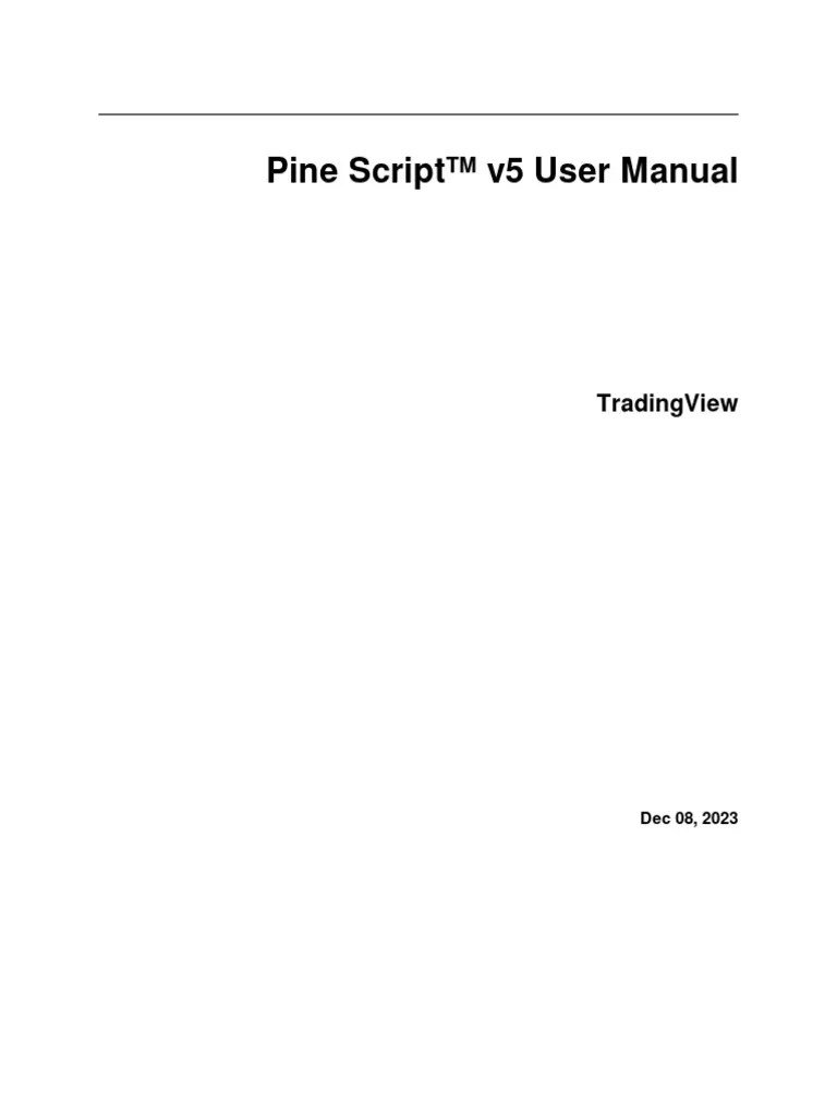 Pine Script V5 User Manual (001-200) | PDF