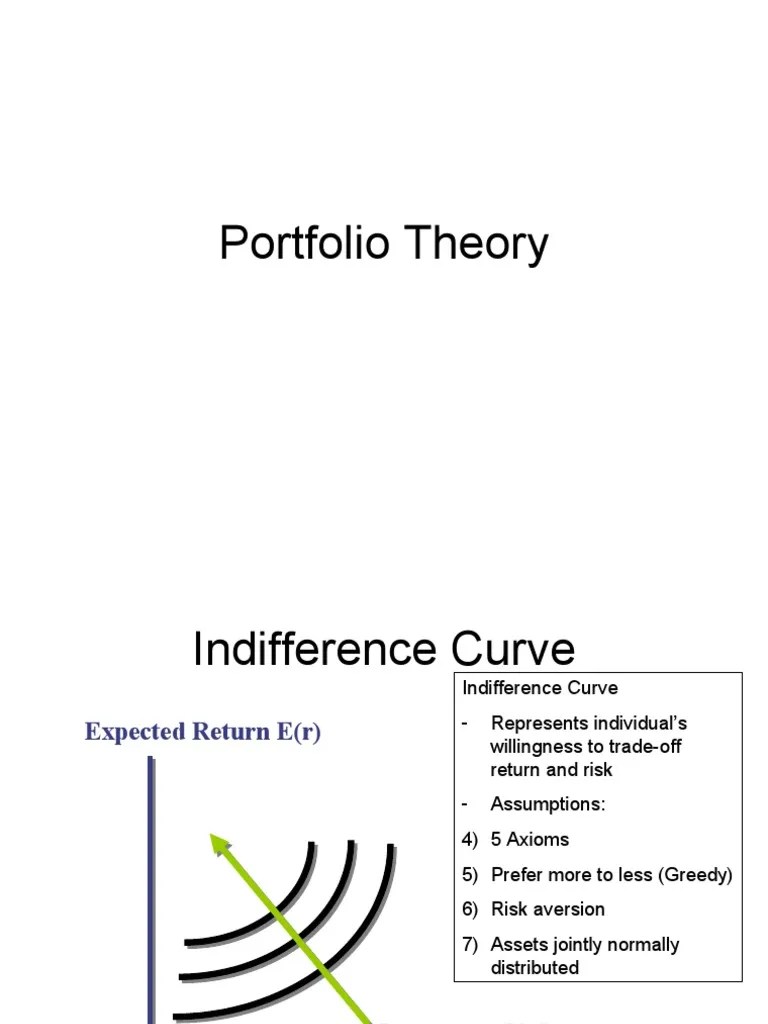 Modern Portfolio Theory | PDF